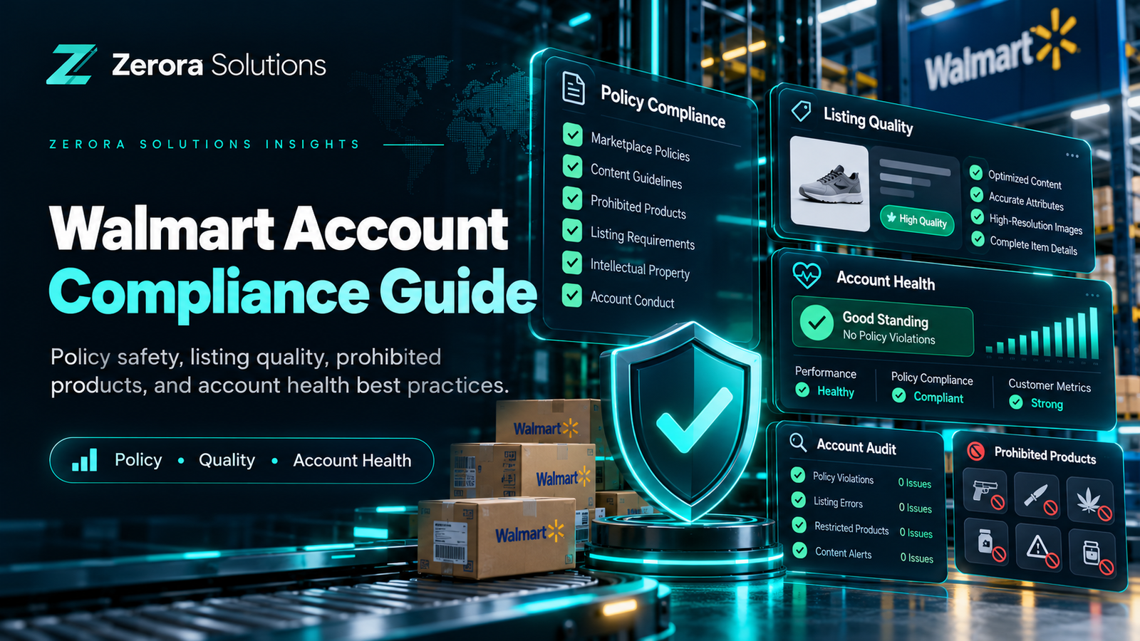 Zerora Solutions Account Compliance guide illustration